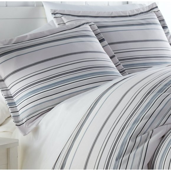 NIP Southshore Fine Linens Premium Collection 3 Piece Duvet Cover Set - Striped - Picture 2 of 4